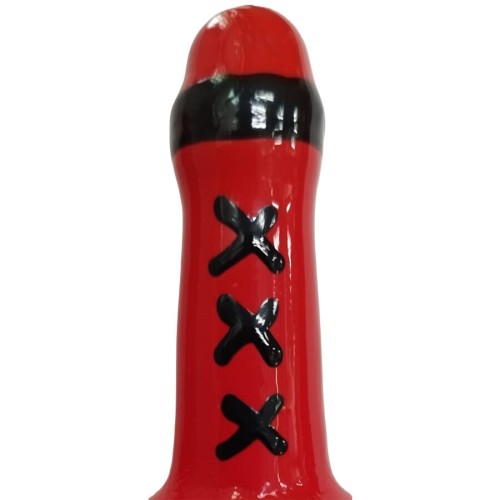 CONDOMERIE - PRESERVATIVOS NOVIDADES PINTADOS Ã MÃO AMSTERDAM VERMELHO